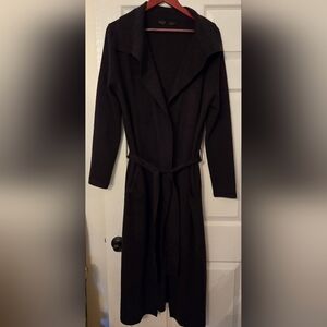 Max Studio Black Long Cardigan Sweater